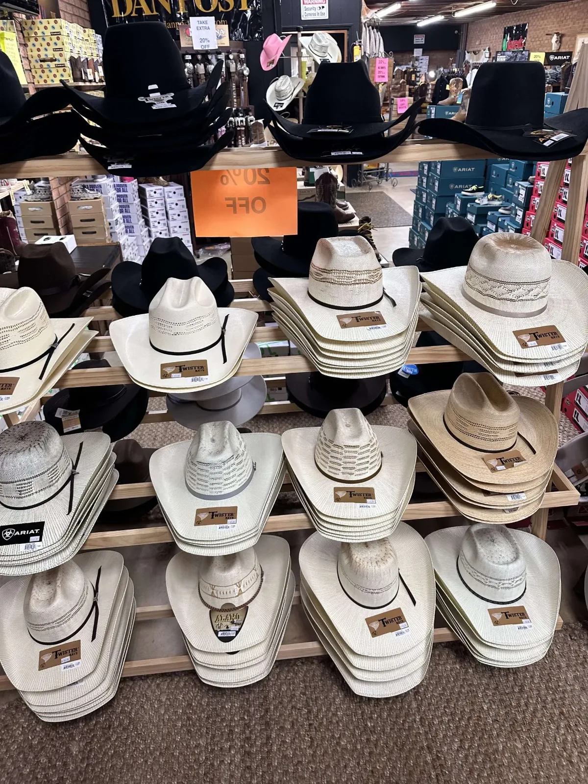 Western Hats at Cowboy Country Western Wear